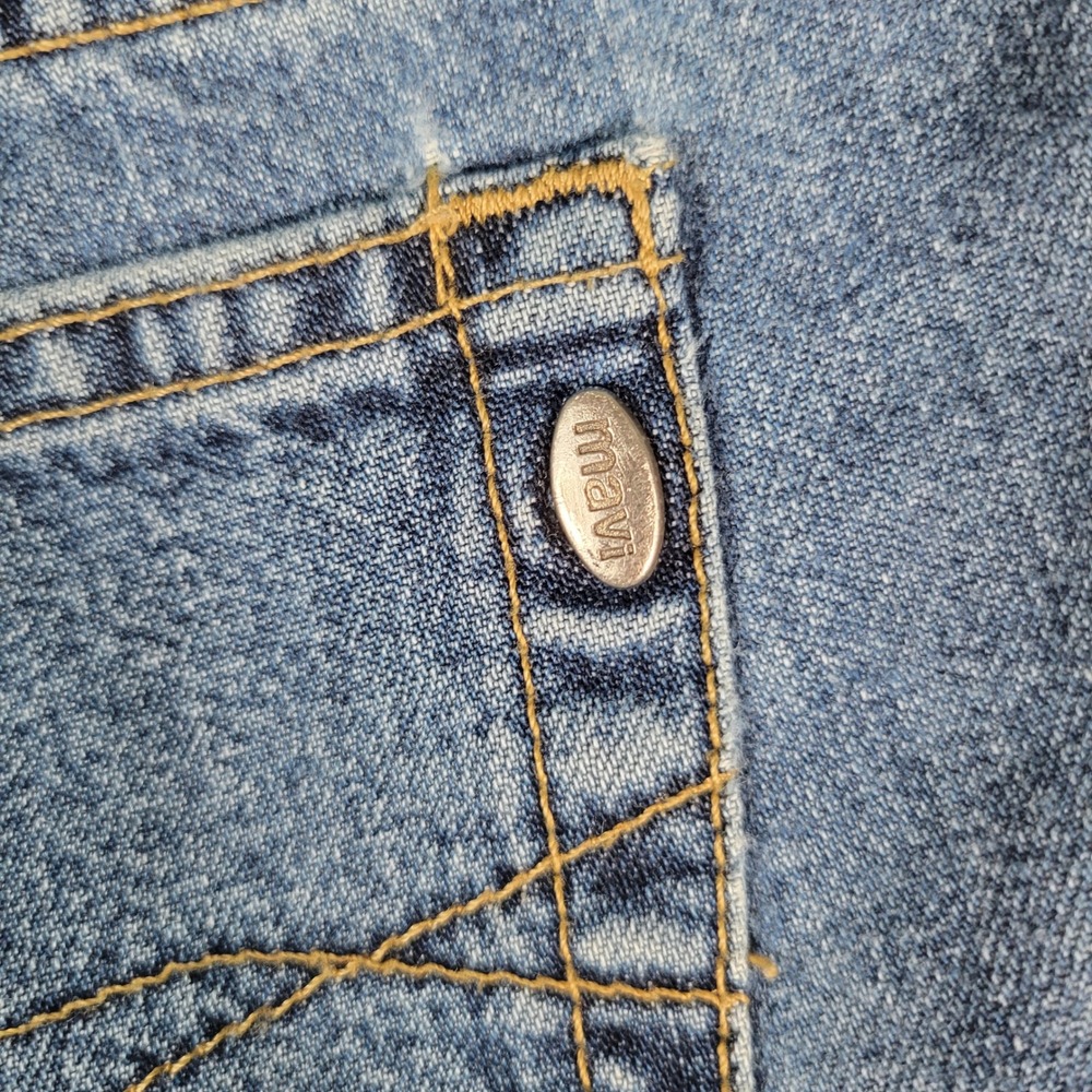 Mavi Aimee Shorts Womens 27 Blue Denim High Rise 163 Camp Short Zip Fly - Picture 11 of 11